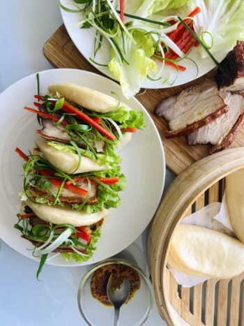 Roasted Pork Belly Bao Buns