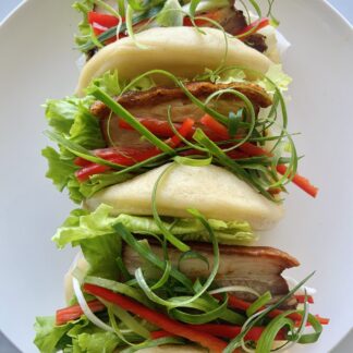 Roasted Pork Belly Bao Buns
