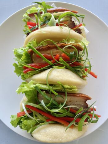 Roasted Pork Belly Bao Buns
